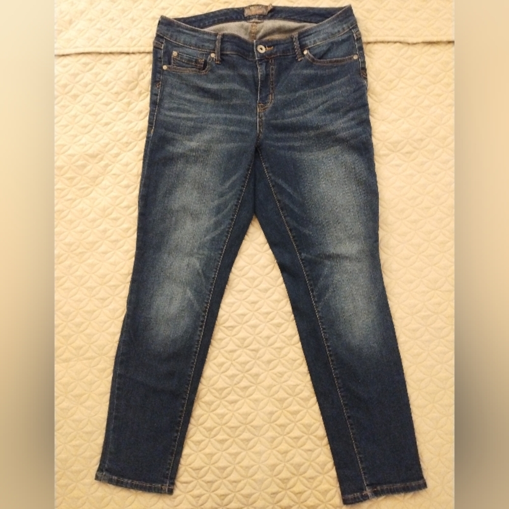 Torrid Boyfriend Straight Jean Vintage Stretch Dark Wash Size 10R